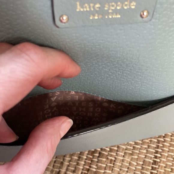 Kate Spade domed satchel in pale aqua - Picture 6 of 13